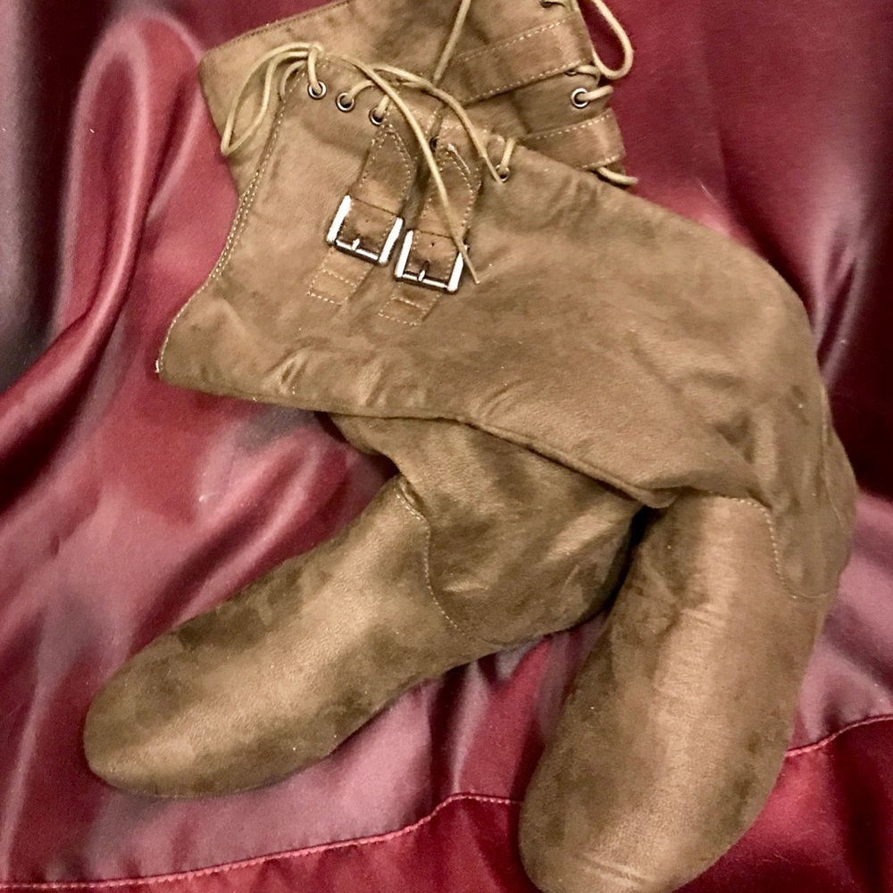Material Girl Bonita Knee High Boots